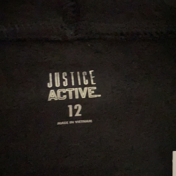 Justice Athletics Girls Sweatshirt (Size 12) - Picture 4 of 6